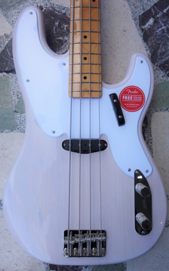 Squier Classic Vibe '50s Precision Bass, White Blonde