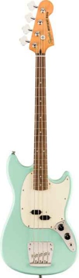 Squier Classic Vibe '60s Mustang Bass, Laurel Fingerboard, Surf Green