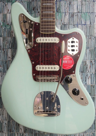 Squier Classic Vibe '70s Jaguar, Laurel Fingerboard, Surf Green