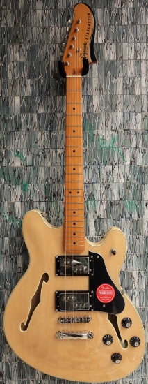 Squier Classic Vibe Starcaster, Maple Fingerboard, Natural