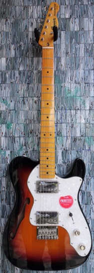 Squier Classic Vibe Thinline Telecaster, 3 Tone Sunburst