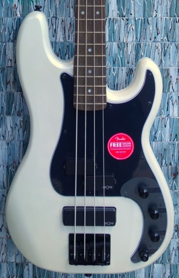 Squier Contemporary Active Precision Bass PH, Pearl White