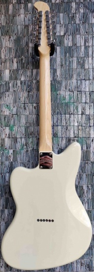 Squier Paranormal Jazzmaster XII, Laurel Fingerboard, Tortoiseshell Pickguard, Olympic White