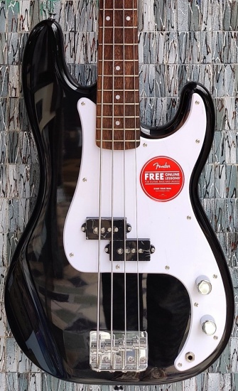 Squier Sonic Precision Bass, Laurel Fingerboard, Black