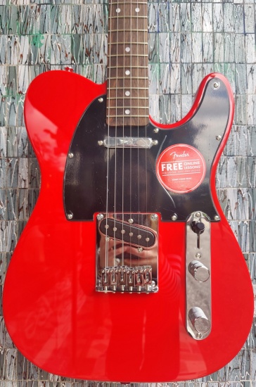 Squier Sonic Telecaster, Laurel Fingerboard, Torino Red