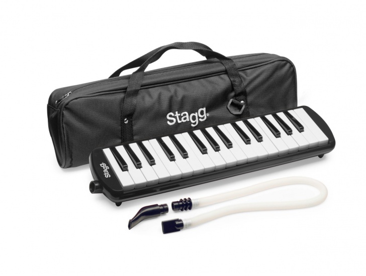 Stagg 32 Key Melodica with Bag, Black