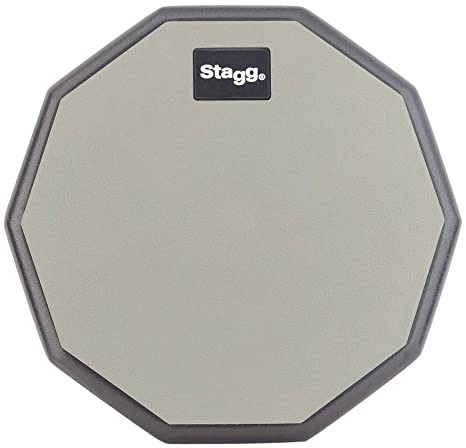 Stagg 8'' Desktop Practice Pad, Ten-Sided