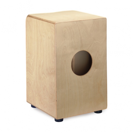 Stagg CAJ-50M-SB Medium Cajon, Birch with Sunburst Front