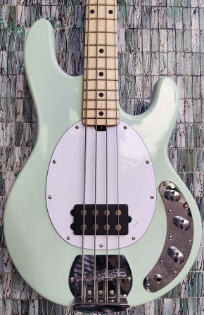 Sterling by Music Man StingRay Ray 4, Mint Green