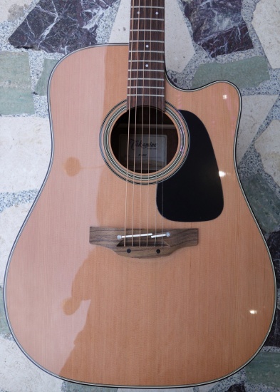 Takamine P1DC Dreadnought Electro-Acoustic Cutaway