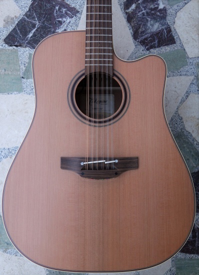 Takamine P3DC-12 Dreadnought 12 String Electro-Acoustic Cutaway