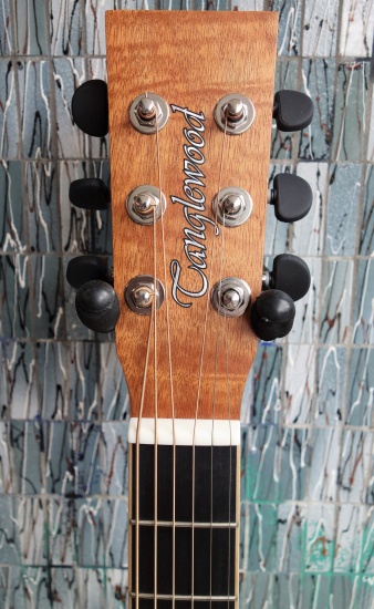 Tanglewood Discovery Exotic Series DBT SFCE FMH Electro-Acoustic Super Folk Cutaway