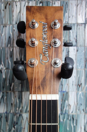 Tanglewood Discovery Series DBT SFCE Black Walnut Electro-Acoustic Super Folk Cutaway
