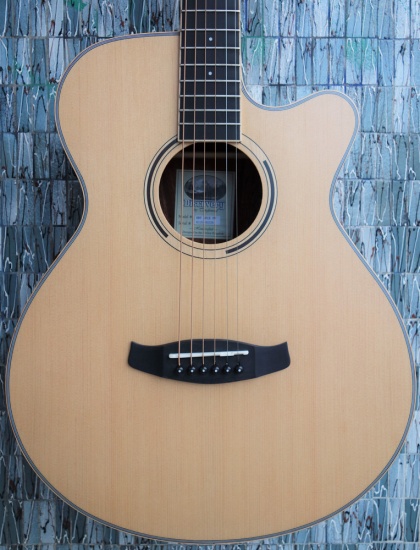 Tanglewood Discovery Series DBT SFCE Pacific Walnut Electro-Acoustic Super Folk Cutaway