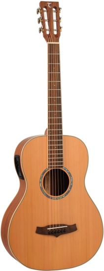 Lag Tramontane 98 T98PE Electro-Acoustic Solid Top Parlour