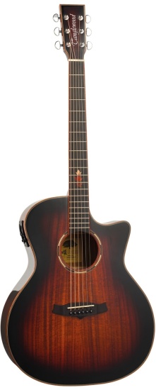 Tanglewood Winterleaf Exotic TWX6CEK Grand Auditorium