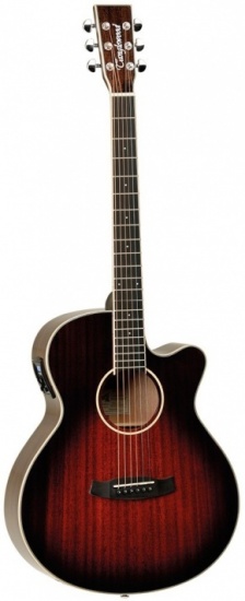 Tanglewood Winterleaf TW4 Super Folk Cutaway Electro-Acoustic Guitar, Antique Violin Burst