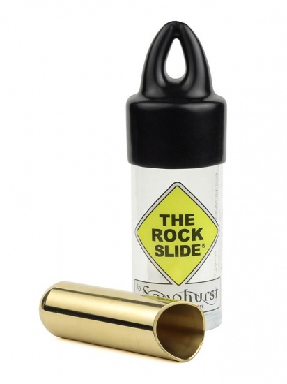 The Rock Slide Polished Brass Balltip Slide, Medium