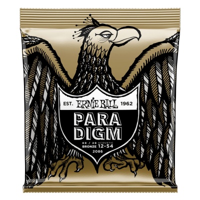 Ernie Ball Paradigm Medium Light Acoustic Guitar Strings, 12-54