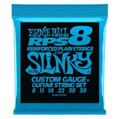 Ernie Ball RPS NICKELWOUND EXTRA SLINKY SET 8-38