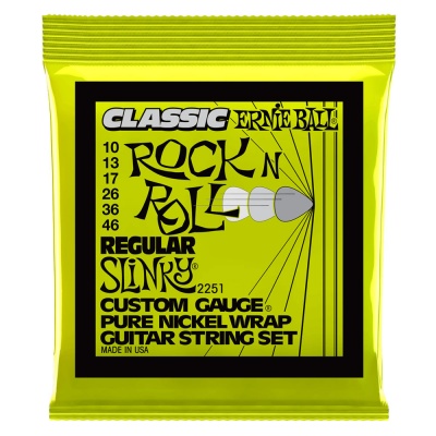 Ernie Ball CLASSIC PURE NICKEL SLINKY SET 10-46