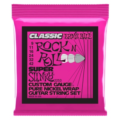 Ernie Ball CLASSIC PURE NICKEL SLINKY SET 9-42