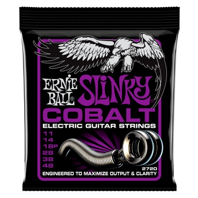 Ernie Ball COBALT POWER SLINKY SET 11-48
