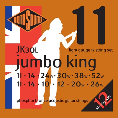 Jumbo King 12 String Acoustic Light