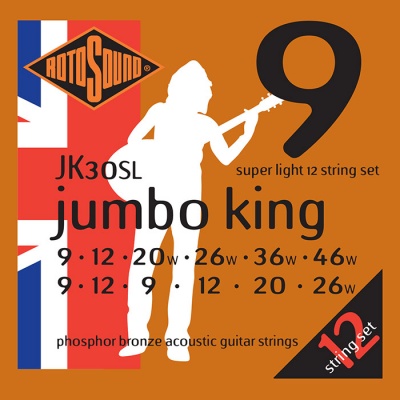 Jumbo King 12 String Acoustic Super Light