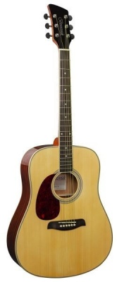 Brunswick BDL200 Left Handed Dreadnought, Natural