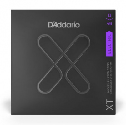 D'Addario XT Electric Nickel Plated Steel, Medium, 11-49