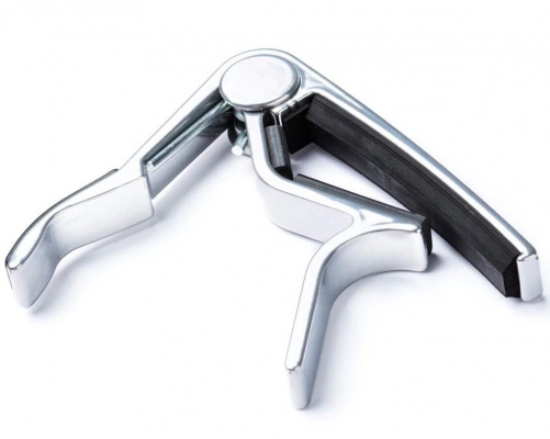 Dunlop 87N Curved Trigger Capo for Electric Guitar, Nickel
