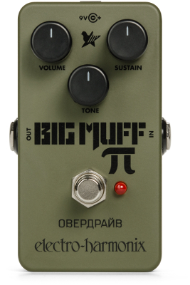 Electro-Harmonix Green Russian Big Muff Distortion/Sustain Pedal
