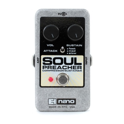 Electro-Harmonix Soul Preacher Compressor / Sustainer Pedal