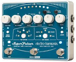 Electro-Harmonix Super Pulsar Stereo Tap Tempo Pedal