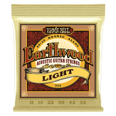 Ernie Ball Earthwood 2004 80/20 BRONZE LIGHT SET 11-52