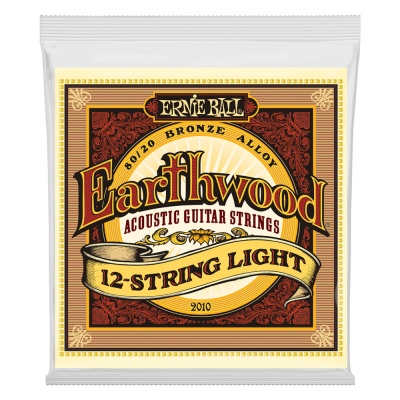 Ernie Ball Earthwood 2010 80/20 BRONZE 12 STRING LIGHT SET