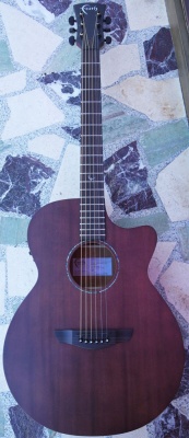 Faith FKVMG Naked Venus Electro-Acoustic Cutaway, Mahogany