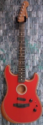 Fender American Acoustasonic Stratocaster, Dakota Red
