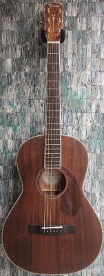 Fender PM-2 Parlor All Mahogany Acoustic with Case