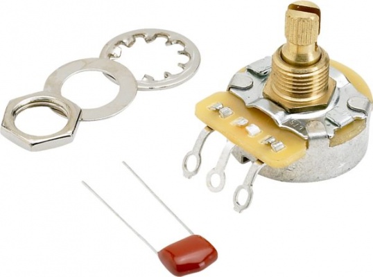 Fender Split Shaft 250k No Load Split Shaft Potentiometer
