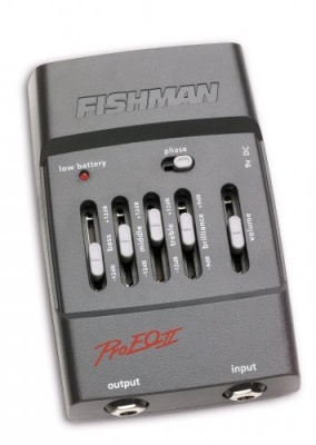 Fishman PRO-EQ II Preamp /EQ - Acoustic Instrument Preamp - Jimmy 