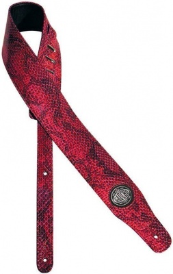Gaucho Cobra Series 'Snakeskin' Guitar Strap, Pink GST-205-PK