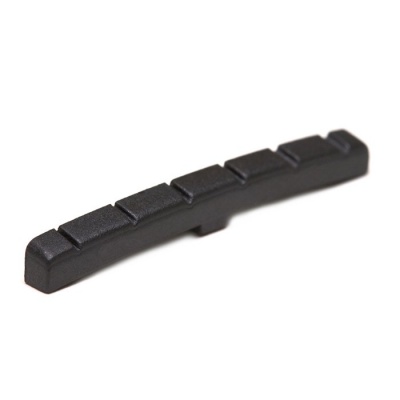 Graphtech BLACK TUSQ XL Slotted Nut for Fender Tele and Strat Style Guitars, PT-5000-00
