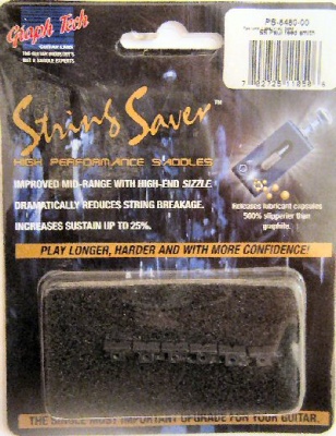 Graphtech String Saver Saddle Set PRS Tunematic PS-8480-00 (6 pcs)