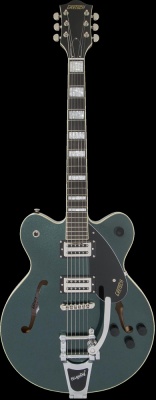 Gretsch G2622T Streamliner Center Block with Bigsby, Gunmetal Gloss