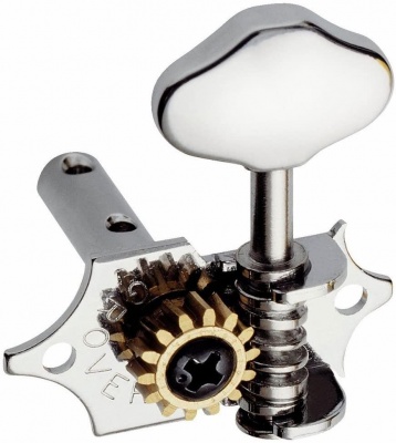 Grover Original Sta-Tite 3+3 Machineheads, Nickel