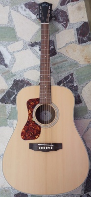 Guild D-240E Westerly Collection Electro-Acoustic, Left Handed Natural