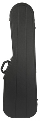 Hiscox Standard Precision/Jazz Bass Style Hard Case STD-EBS, Black & Silver