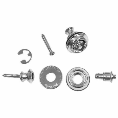 Jim Dunlop Dual System StrapLok in Nickel